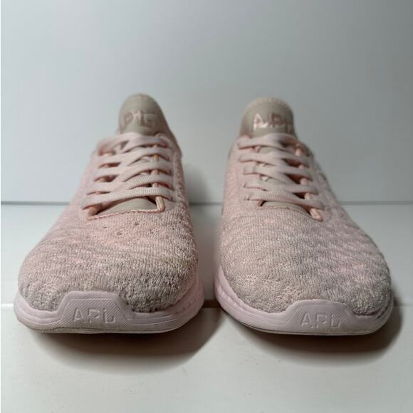 APL TechLoom Phantom Sneakers Women's Pink Textured Knit Size 9.5 Lightweight - Picture 6 of 11